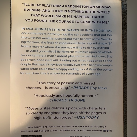 The Last Letter From Your Lover by JoJo Moyes - Picture 2 of 2